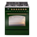 ILVE 30" Nostalgie II Single Oven Dual Fuel Range UP30NMP - MyBBQDirect
