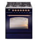 ILVE 30" Nostalgie II Single Oven Dual Fuel Range UP30NMP - MyBBQDirect