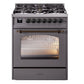 ILVE 30" Nostalgie II Single Oven Dual Fuel Range UP30NMP - MyBBQDirect