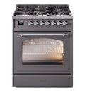 ILVE 30" Nostalgie II Single Oven Dual Fuel Range UP30NMP - MyBBQDirect