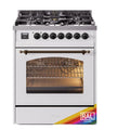 ILVE 30" Nostalgie II Single Oven Dual Fuel Range UP30NMP - MyBBQDirect