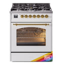 ILVE 30" Nostalgie II Single Oven Dual Fuel Range UP30NMP - MyBBQDirect