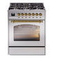 ILVE 30" Nostalgie II Single Oven Dual Fuel Range UP30NMP - MyBBQDirect