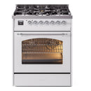 ILVE 30" Nostalgie II Single Oven Dual Fuel Range UP30NMP - MyBBQDirect