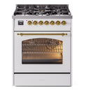 ILVE 30" Nostalgie II Single Oven Dual Fuel Range UP30NMP - MyBBQDirect