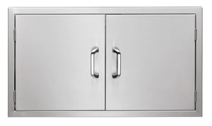Vintage Luxury Grills 30-Inch Double Access Doors