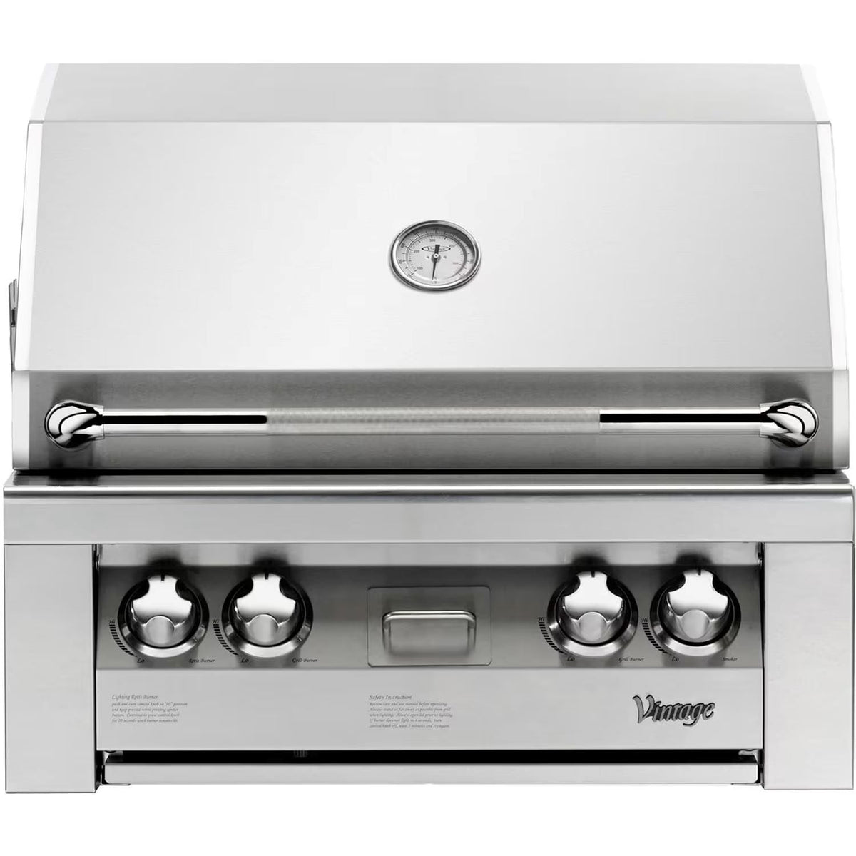 Vintage 30-In. Liquid Propane Gas Built-In Grill