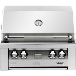 Vintage 30-In. Liquid Propane Gas Built-In Grill