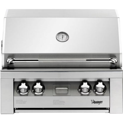 Vintage 30-In. Liquid Propane Gas Built-In Grill