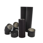 Drolet 6 inch to-the-wall double wall pipe kit VODBKTW06