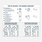 Drolet to-the-wall double wall pipe kit VODBKTW06 contents
