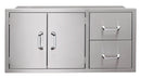 Vintage Luxury Grills 42-Inch Pantry Door and Drawer Combo