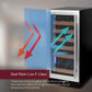 Allavino VSW3015S-1SL low-e glass door