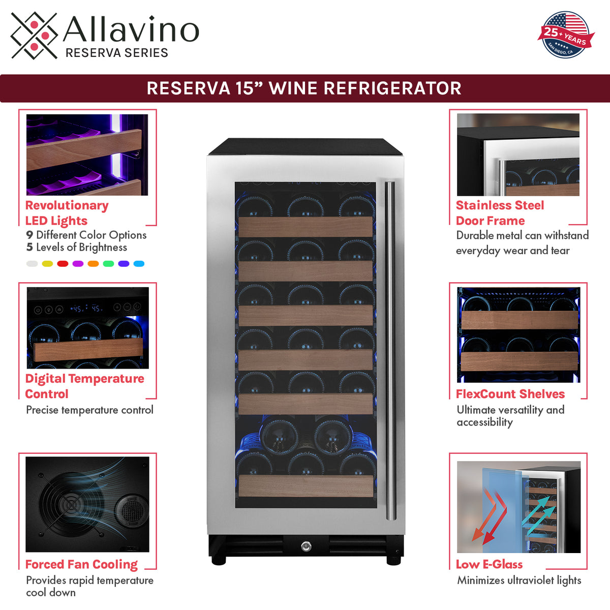 Allavino VSW3015S-1SL features