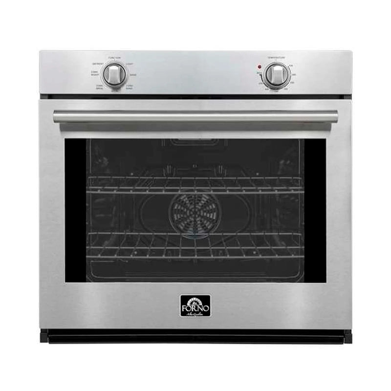 FORNO Vomero 30" 5 cu. ft. Built-In Single Electric Wall Oven in Stainless Steel, FBOEL1370-30