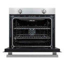 FORNO Vomero 30" 5 cu. ft. Built-In Single Electric Wall Oven in Stainless Steel, FBOEL1370-30