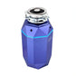 FORNO Acqua BrightDiamond 1HP Super Quiet Garbage Disposal Corded with Motion Sensor Cabinet Light & Pre-Wired Air Switch - MyBBQDirect