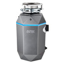 FORNO Acqua BrightDiamond 1HP Super Quiet Garbage Disposal Corded with Motion Sensor Cabinet Light & Pre-Wired Air Switch - MyBBQDirect