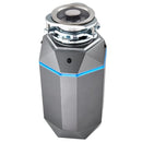 FORNO Acqua BrightDiamond 1HP Super Quiet Garbage Disposal Corded with Motion Sensor Cabinet Light & Pre-Wired Air Switch