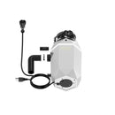 FORNO Acqua BrightDiamond 1HP Super Quiet Garbage Disposal Corded with Motion Sensor Cabinet Light & Pre-Wired Air Switch