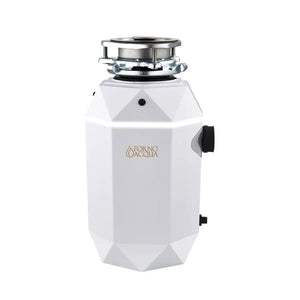 FORNO Acqua BrightDiamond 1HP Super Quiet Garbage Disposal Corded with Motion Sensor Cabinet Light & Pre-Wired Air Switch - MyBBQDirect