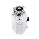 FORNO Acqua BrightDiamond 3/4HP Super Quiet Garbage Disposal Corded with Motion Sensor Cabinet Light & Pre-Wired Air Switch