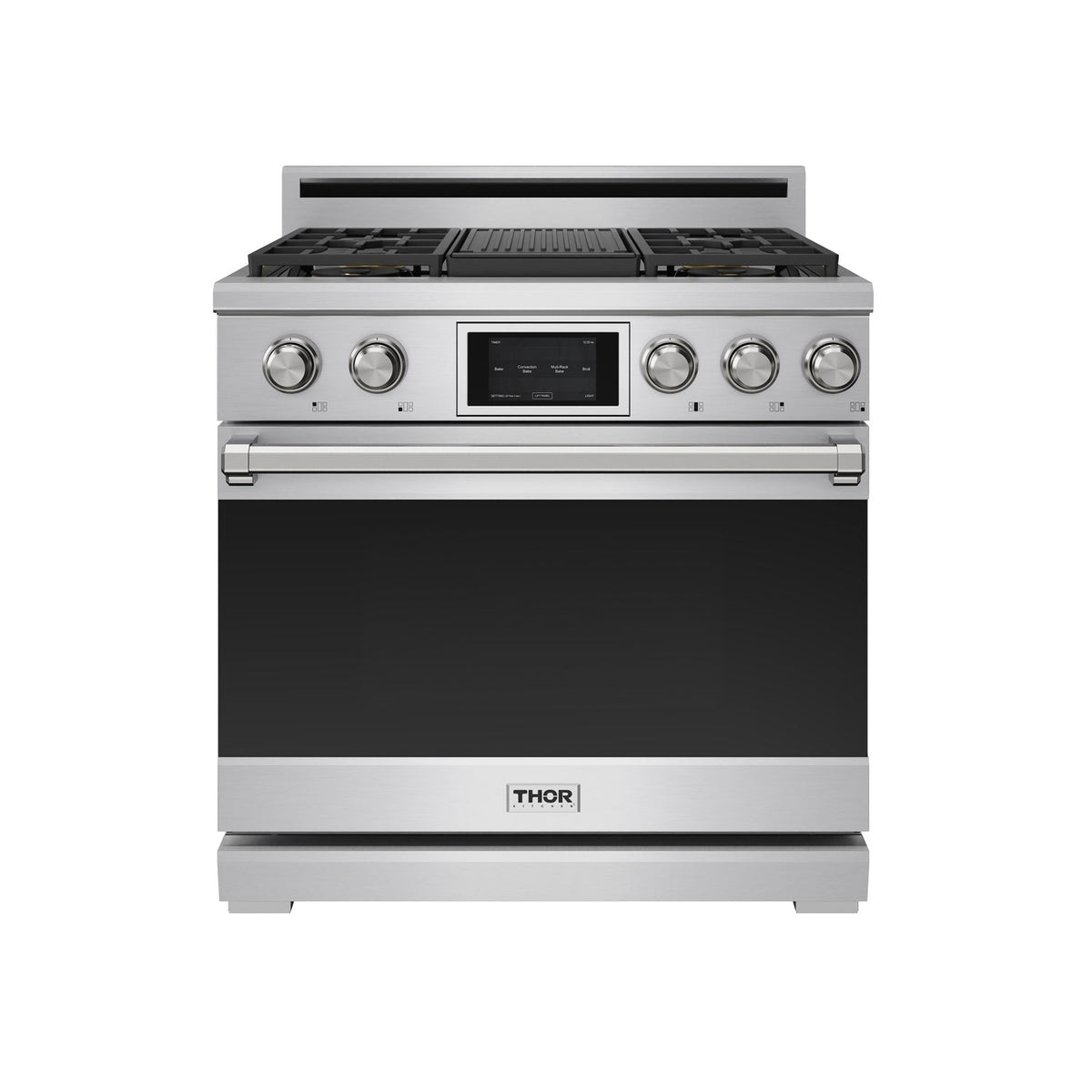Thor Kitchen X Series 36-inch Professional Freestanding Dual Fuel Gas Range (XRD36E)