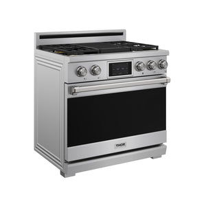 Thor Kitchen X Series 36-inch Professional Freestanding Dual Fuel Gas Range (XRD36E)