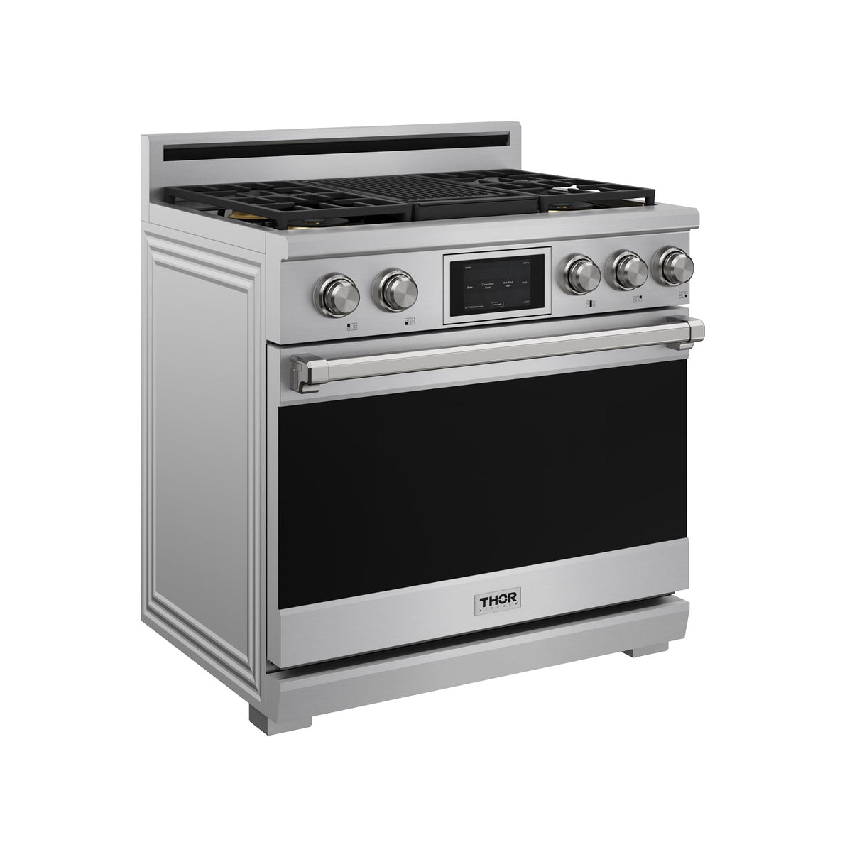Thor Kitchen X Series 36-inch Professional Freestanding Dual Fuel Gas Range (XRD36E)
