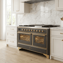 ILVE Majestic 60 Inch Dual Fuel Range UM15FD - MyBBQDirect