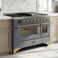 ILVE Majestic II 48 Inch Dual Fuel Range, Double Oven, 8 Burners & Griddle UM12FDNS3 - MyBBQDirect