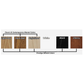 Buck Stove corner mantel finish options