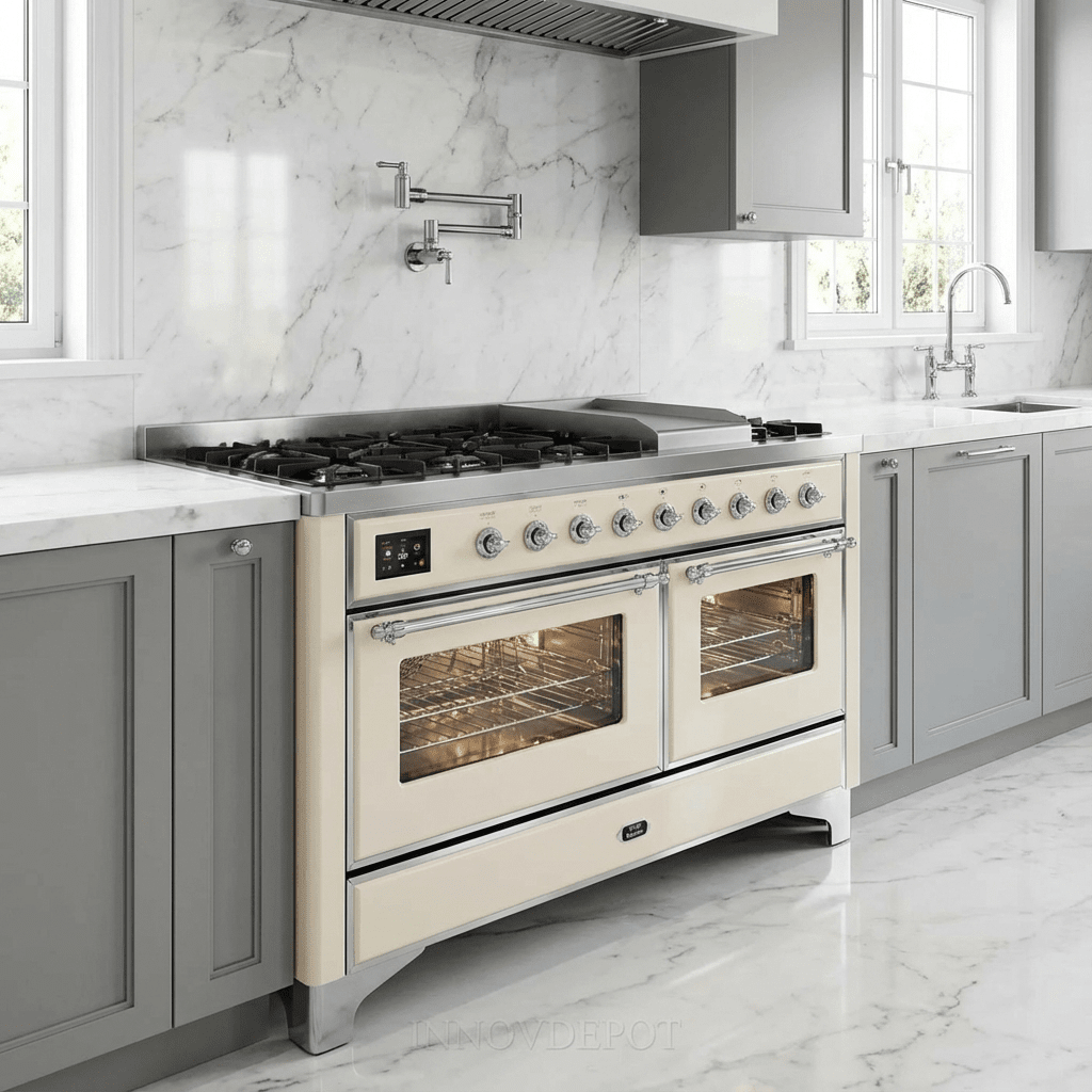 ILVE Majestic 60 Inch Dual Fuel Range UM15FD - MyBBQDirect