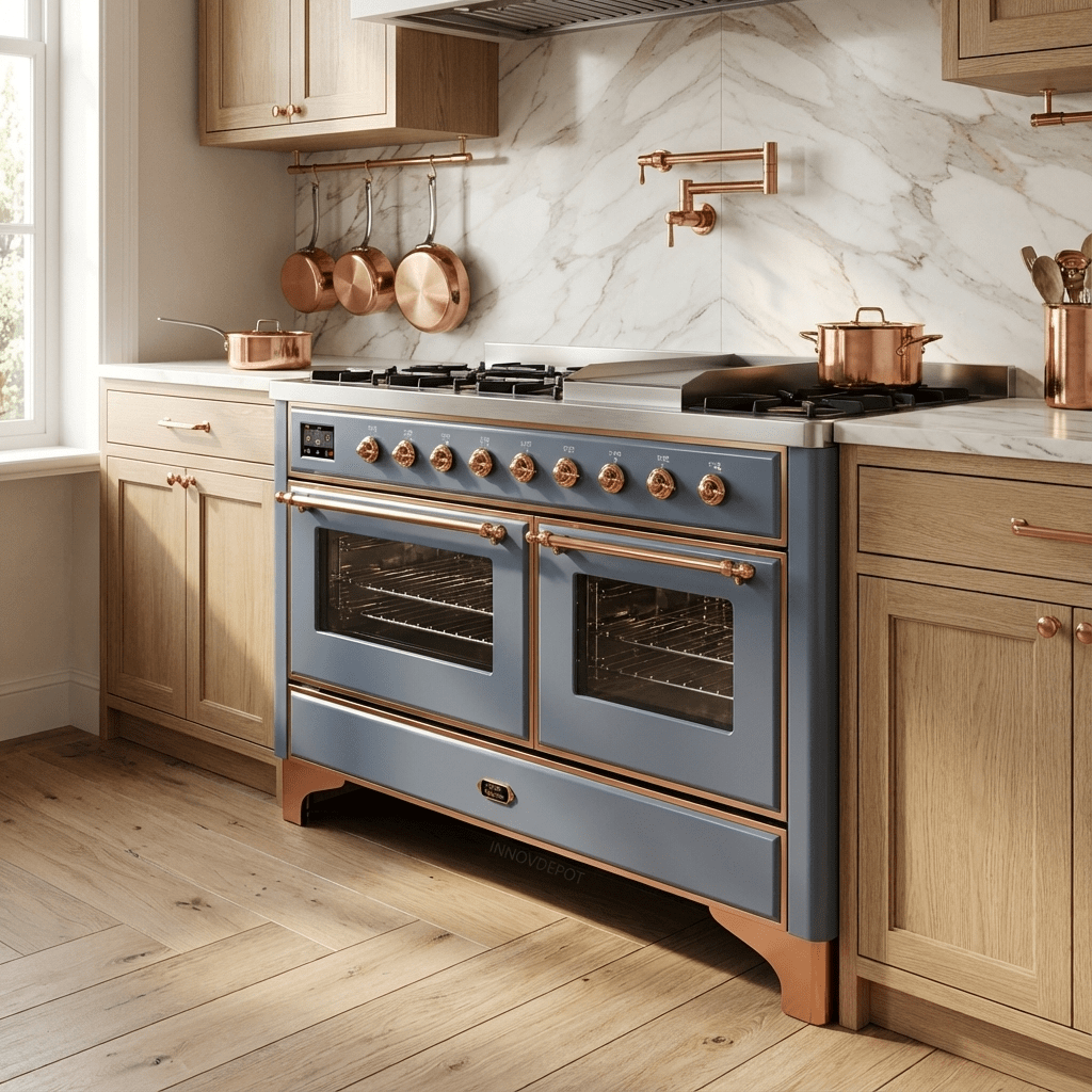 ILVE Majestic 60 Inch Dual Fuel Range UM15FD - MyBBQDirect