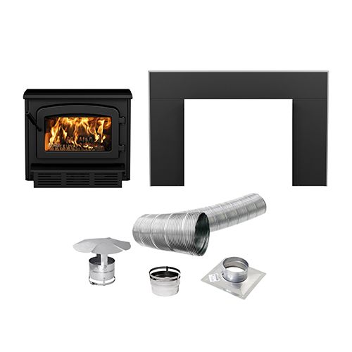 Drolet ESCAPE 1800-I WOOD INSERT TRIO 35 FT DB03128K