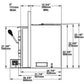 Drolet ESCAPE 1800-I WOOD INSERT TRIO 35 FT DB03128K