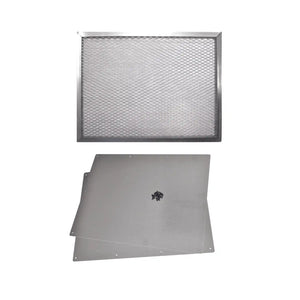 Drolet washable Aluminum Air Filter With Support 20" X 15" X 1" - AC01391