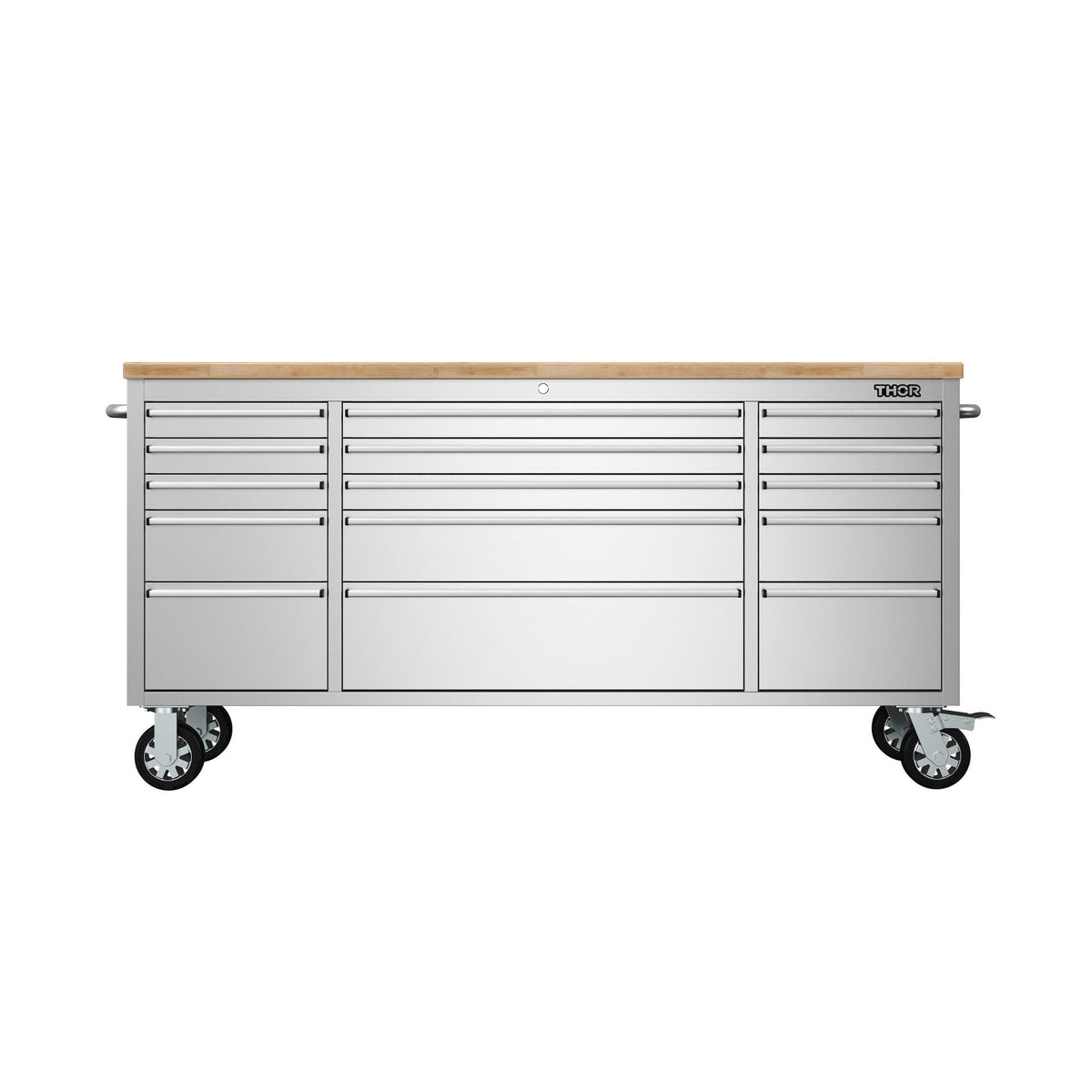 Thor Kitchen 72-Inch Premium 15 Drawer Mobile Workbench