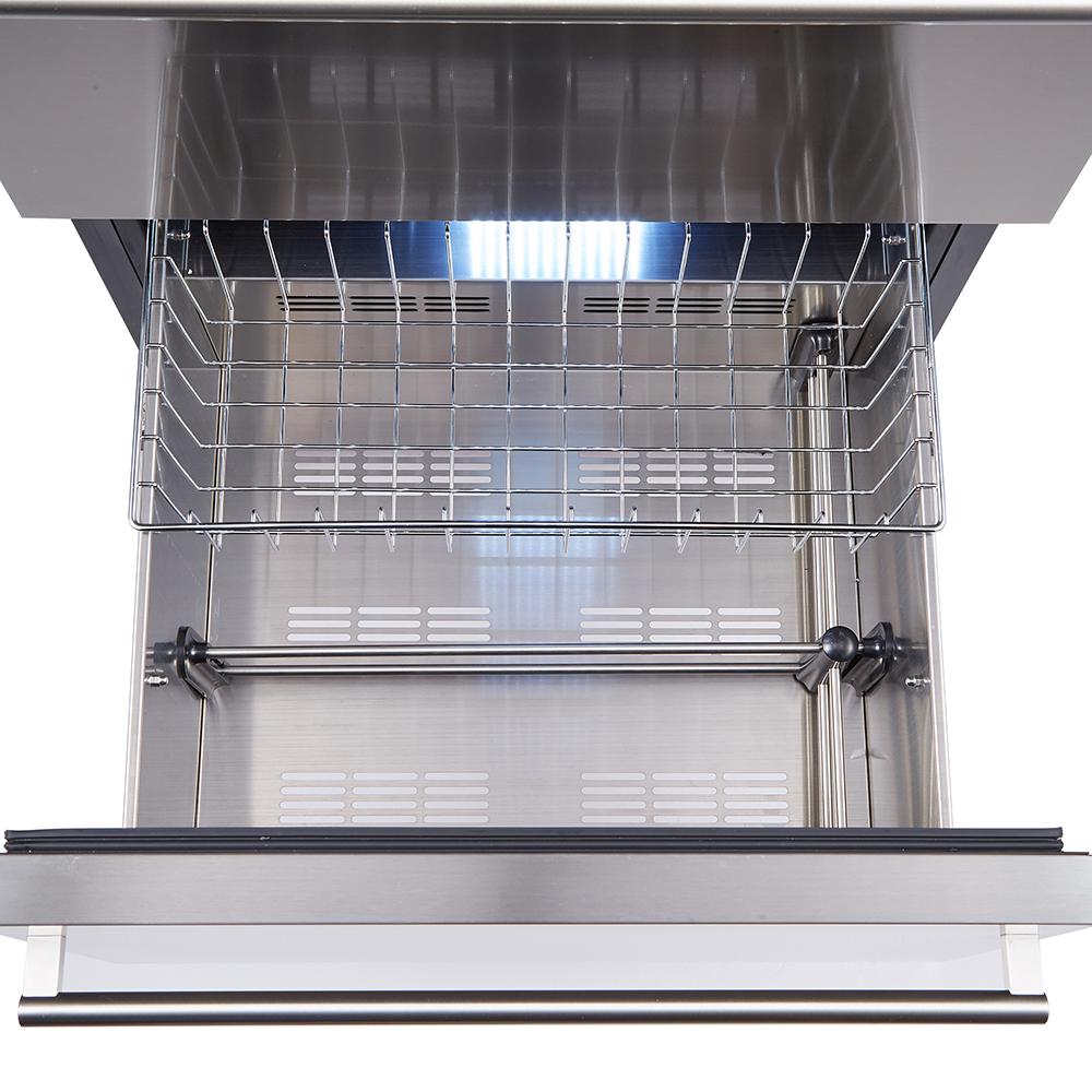 Forno Capraia 24'' Built-In Compressor Wine Cooler - Dual Zone - 108 Bottles -FWCDR6628-24S