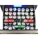 Forno Capraia 24'' Built-In Compressor Wine Cooler - Dual Zone - 108 Bottles -FWCDR6628-24S