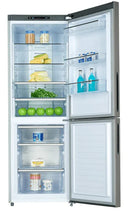 FORNO 24-Inch Refrigerator 11.1 cu.ft Bottom Freezer in Stainless Steel with Side Grip Handle - FFFFD1948-24LS