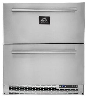 FORNO 30” Cologne Stainless Steel Drawer Freeze 3.64 cu ft With Ice Maker