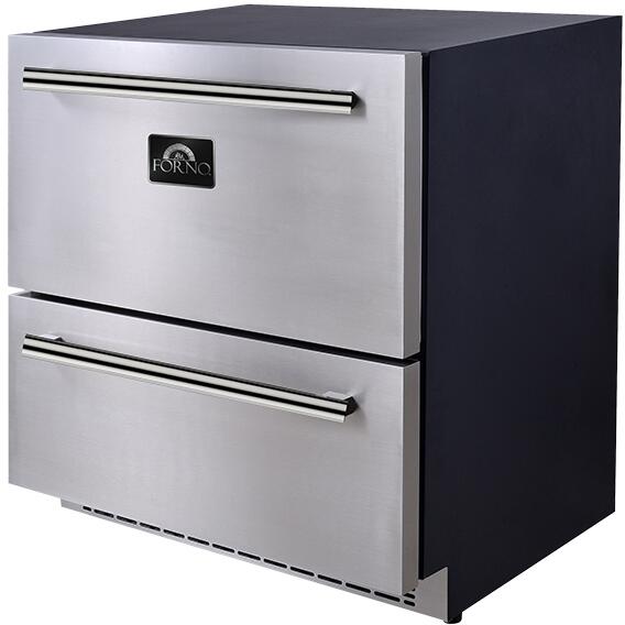 FORNO 30” Cologne Stainless Steel Drawer Freeze 3.64 cu ft With Ice Maker