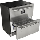 FORNO 30” Cologne Stainless Steel Drawer Freeze 3.64 cu ft With Ice Maker