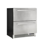 FORNO 30” Cologne Stainless Steel Drawer Freeze 3.64 cu ft With Ice Maker