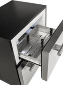 FORNO 30” Cologne Stainless Steel Drawer Freeze 3.64 cu ft With Ice Maker