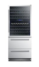 Forno 30" Dual Zone Wine Cooler & Refrigerator Drawer - FWCDR6661-30