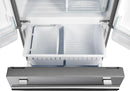 FORNO 31 Inch 17.5 cu ft French Door Refrigerator with Ice Maker in Stainless Steel - FFFFD1974-31SB