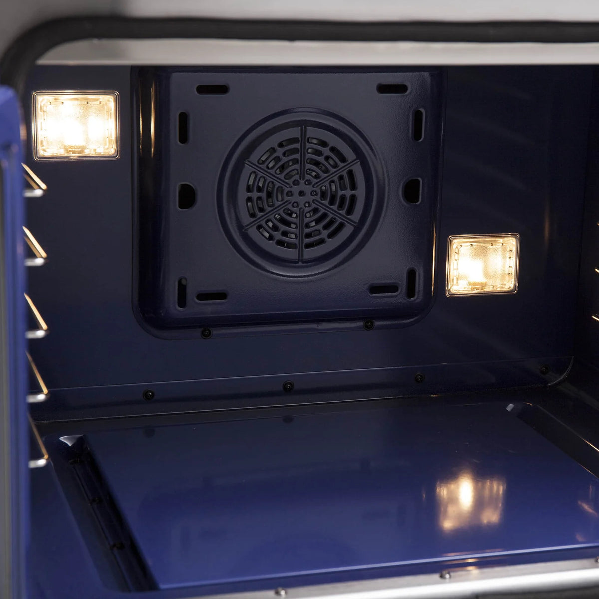 Forno 30-Inch Dual Fuel Range with 5 Gas Burners, 100,000 BTUs, and French Door Electric Oven in Stainless Steel