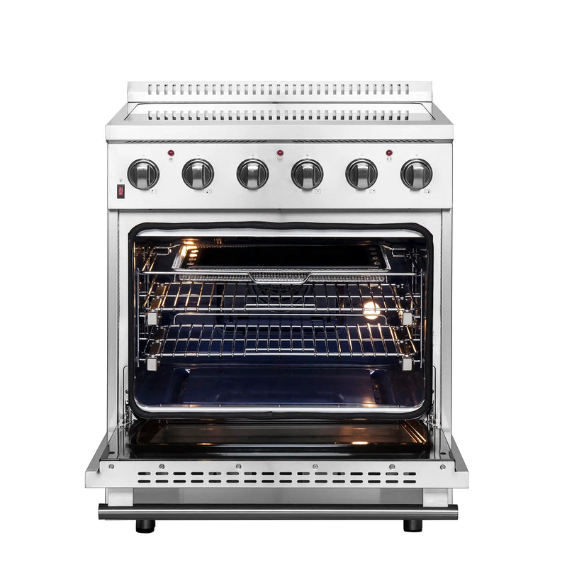 Forno 30-Inch Electric Range with Convection Oven in Stainless Steel 